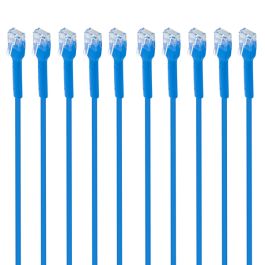 10PK 5FT CT6 FB PCBL BLU